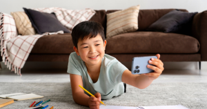 Preschool Facebook ad creative split test example