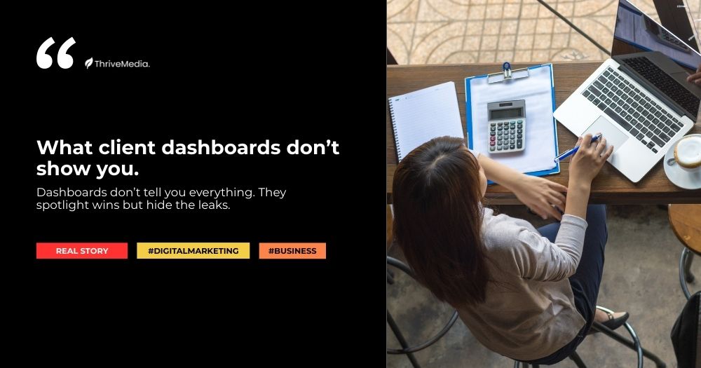 Vanity metrics vs revenue metrics in marketing dashboards